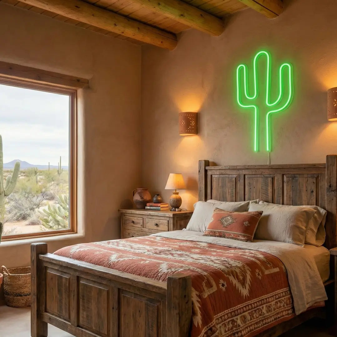 Cactus LED Neon Sign vista 4
